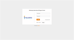 Desktop Screenshot of ischool.wellspring.edu.vn