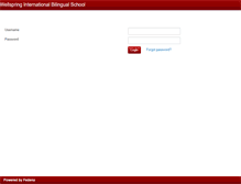 Tablet Screenshot of ischool.wellspring.edu.vn